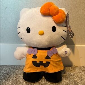 Hello kitty pumpkin side stepper